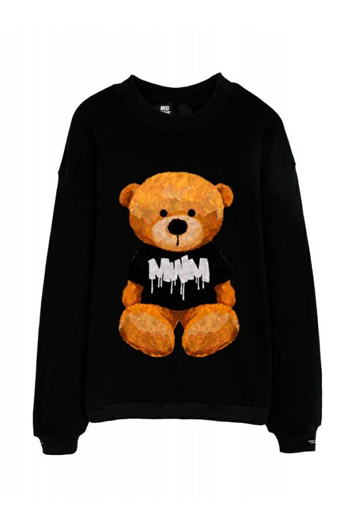 MOD WAVE MOVEMENT モッドウェイブムーブメント TEDDY SWEATSHIRT{E-}{-BDA}