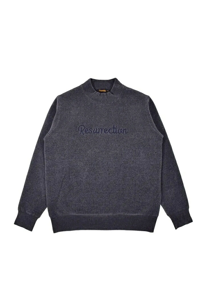 【20%OFF大売り出し】レザレクション｜Resurrection メンズ エアシャットモールヤーンハイネックニット{-BEA}