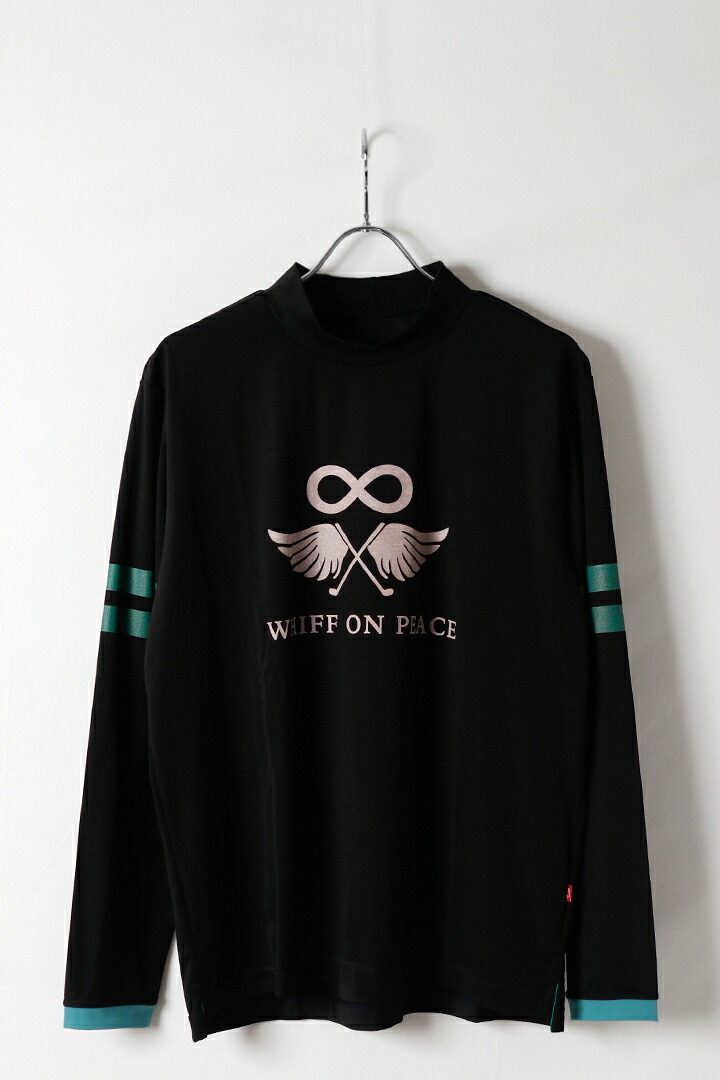 【20%OFFセール】roarguns ロアーガンズ AddElm LONG SLEEVE MOCK NECK BIG PRINT{-BCA}