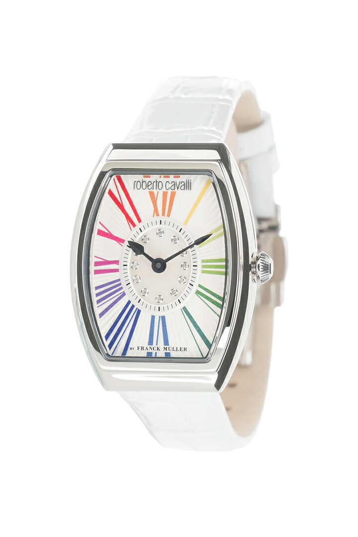 Roberto Cavalli by FRANCK MULLER ロベルト・カヴァリ バイ 簡明直截・レギオモンタヌス RV2L079L0231{RCF1167-BES}{E-}