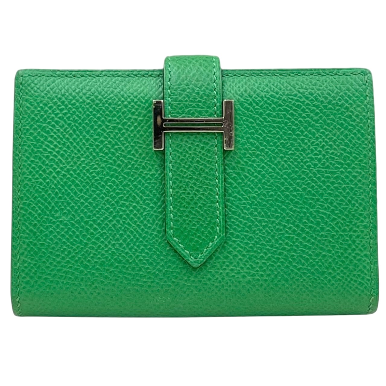 HERMES ベアンミニ モーヴシルベストル 金具シルバー D刻印 HERMES ベアンミニ モーヴシルベストル 金具シルバー D刻印