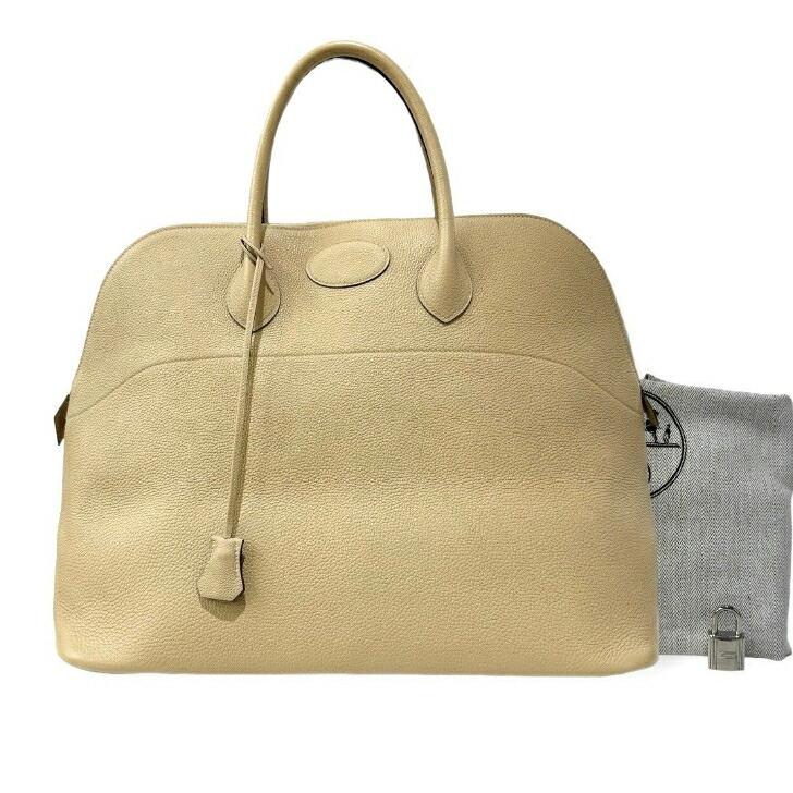 ☆美品☆HERMES ボリード45 ハンドバッグ トラベルバッグ ライトブラウン 楽天市場】HERMES エルメス ボリード35 ハンドバッグ 2WAY