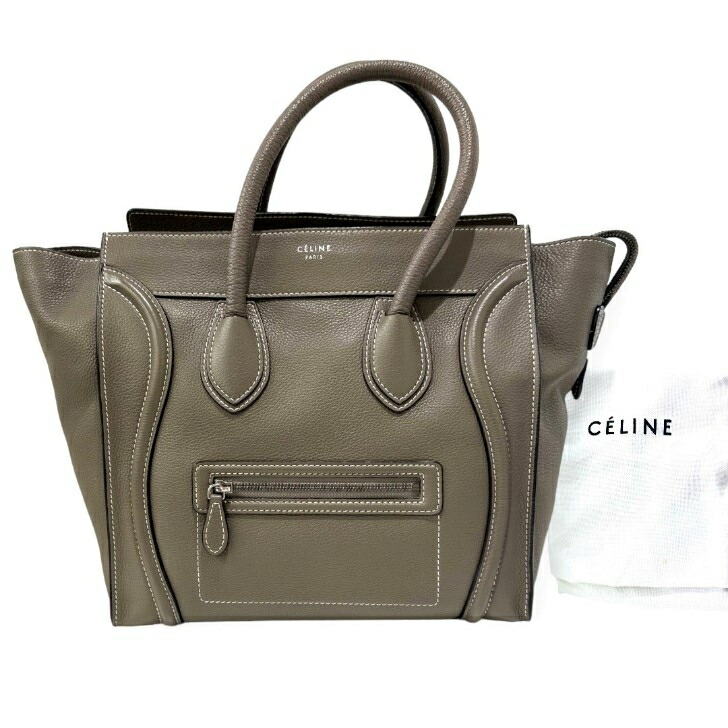 楽天市場】CELINE セリーヌラゲージ ミニ トートバッグレザー