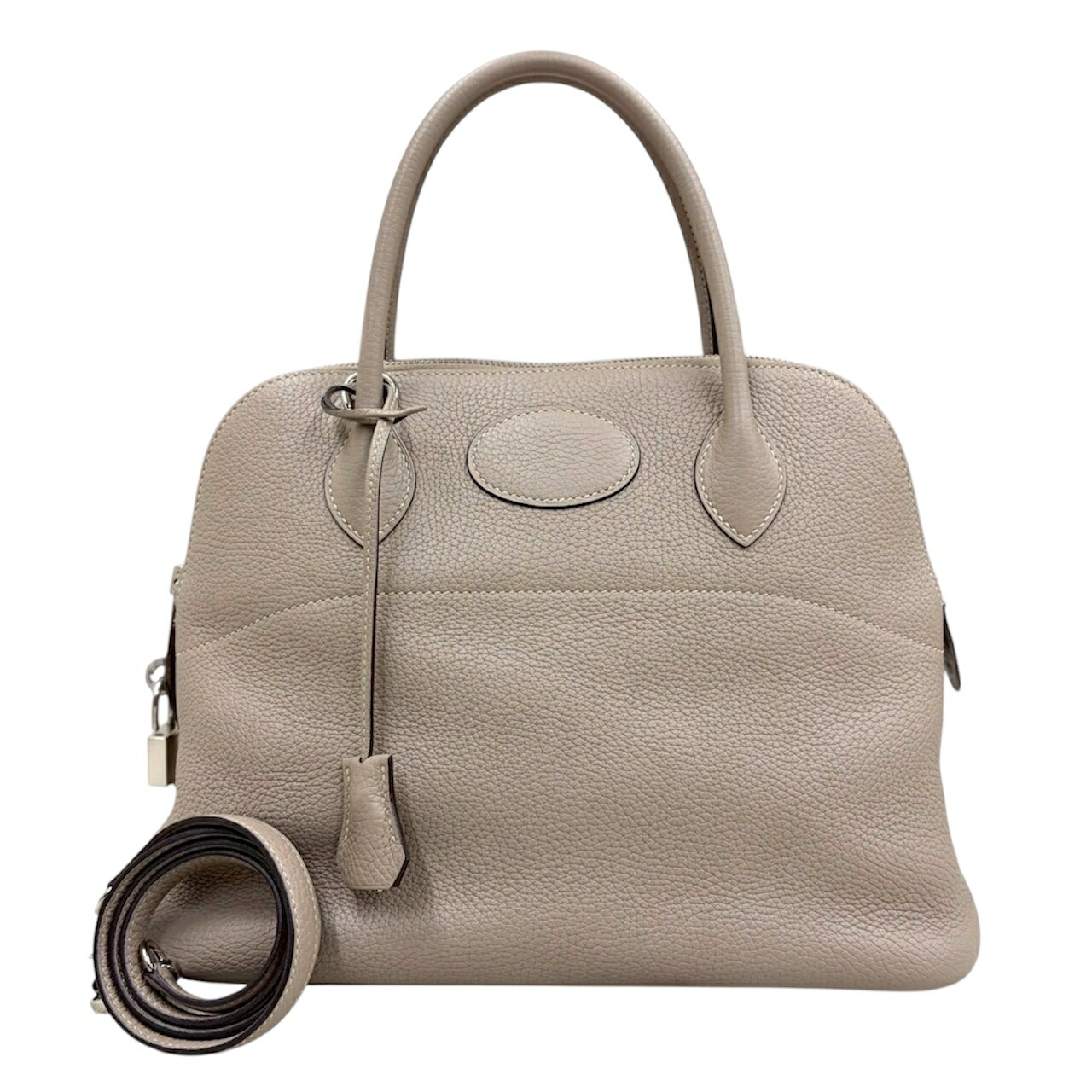 【中古】エルメス　ボリード31　トリヨンクレマンス　トゥルティエールグレー　シルバー金具　2way　ハンドバッグ　T刻印/2015年　HERMES　《送料無料》