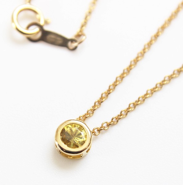 楽天市場】【再入荷】ペリドット 一粒 ネックレス（4ミリ）14KGF