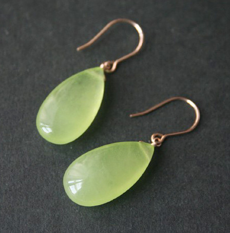 楽天市場】【再入荷】コッパー オパール 一粒 ピアス（スクエア）14KGF