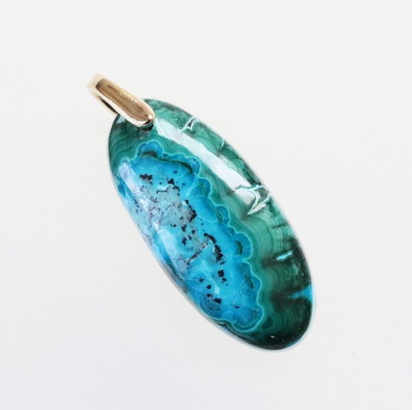 『遥然』クリソコラインマラカイトとダイオプサイトのマクラメペンダントネックレス j-lm-2-8-main-1.jpg