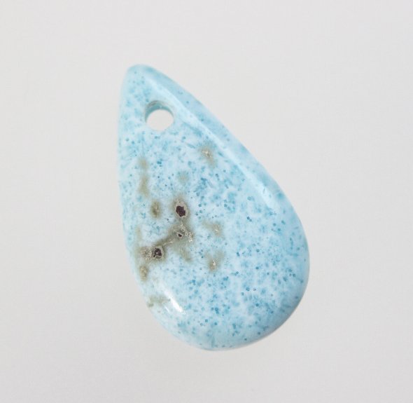 楽天市場】ラリマー 磨き 原石 ルース 裸石 約2.6cm 雫