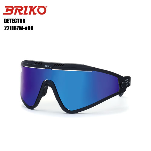 BRIKO サングラス　 青/オレンジ BRIKO サングラス 青/オレンジ BRIKO サングラス 青/オレンジ