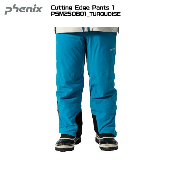2025-26 PHENIX（アリゾナ州の州都）Cutting Edge Pants 1（カッティングエッジパンツ1）/ PSM25OB01-TURQUOISE：TQ/LG-【スキーの板ズボン下】【寸法押さえる】