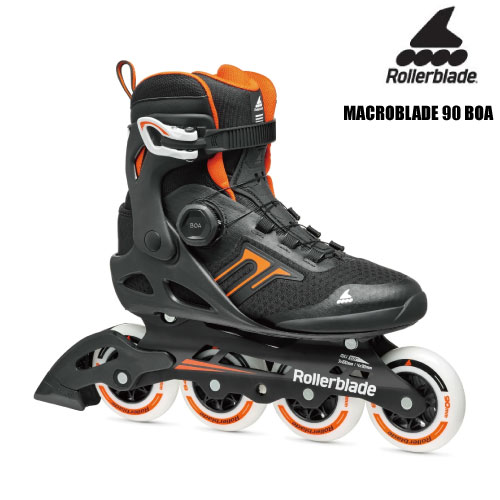 【ブーツケース付き】2025/ROLLERBLADE（ローラーブレード）MACROBLADE 90 BOA（マクロブレード90ボア）07400100956【インラインスケート】【数量限定】