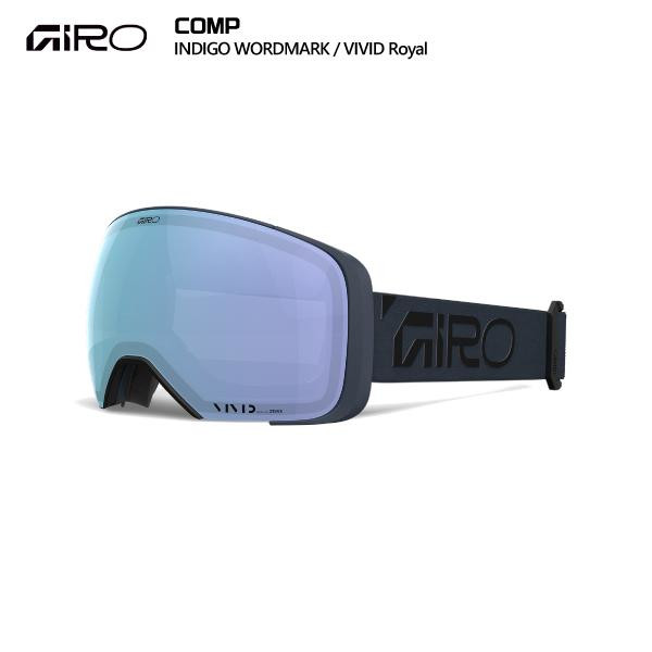 2025-26 GIRO（ジロ）COMP AsianFit （コンプ アジアンフィット）-Indigo Wordmark-7171743【スキー/スノーボードゴーグル】【受注生産/数量限定】