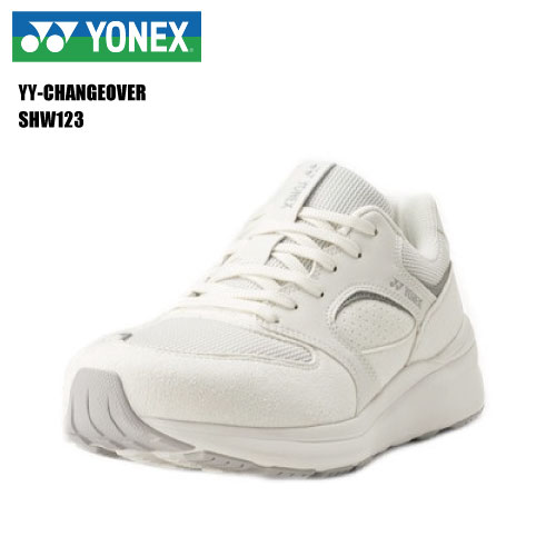 YONEX（ヨネックス）YY-CHANGEOVER（ワイワイチェンジオーバー）SHW123-ホワイト(011)-【ウォーキング/ハイキング/タウンシューズ/数量限定】｜リンクファスト店