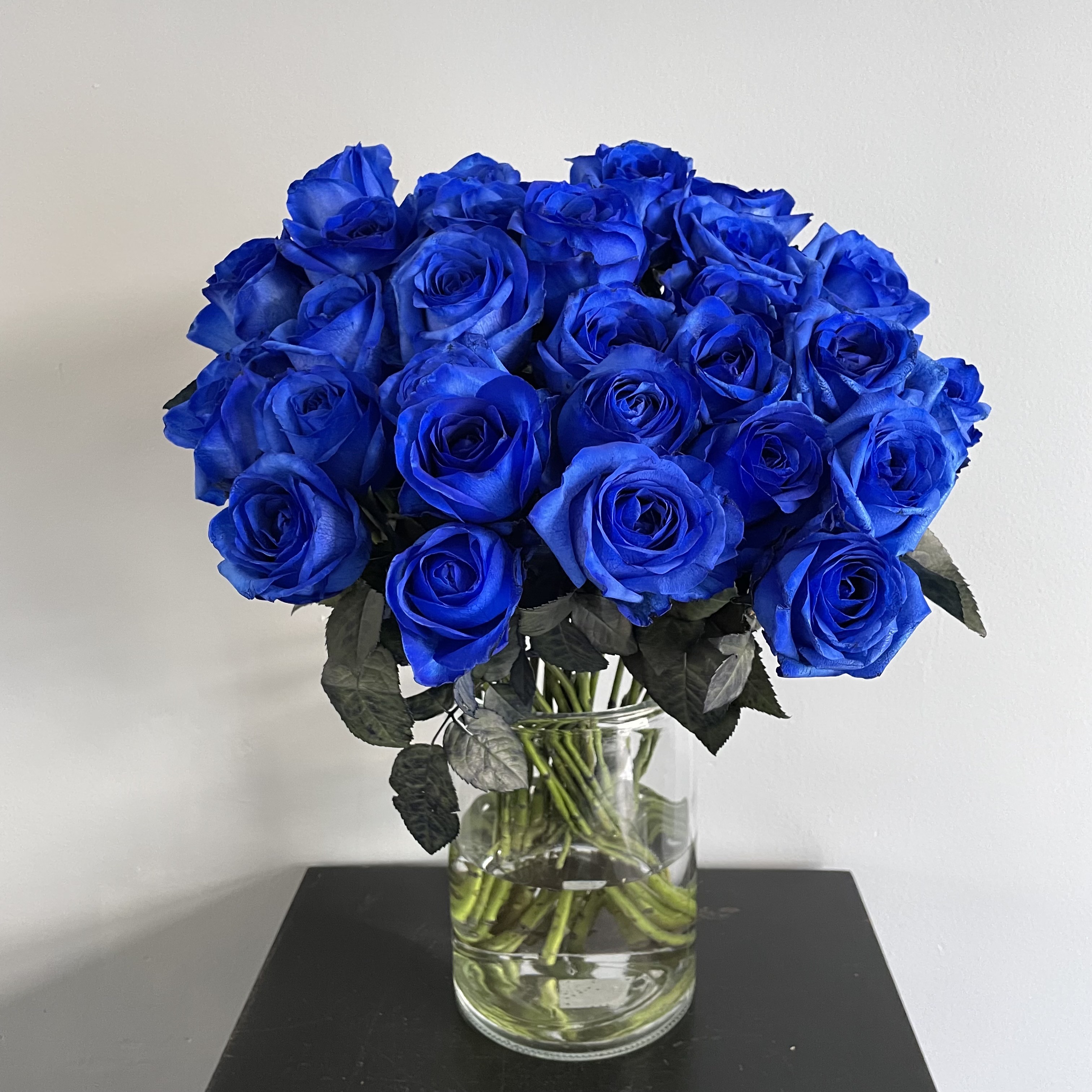 73 Off ブルーローズ 青い薔薇 花束 30本のブルーローズブーケ Fucoa Cl