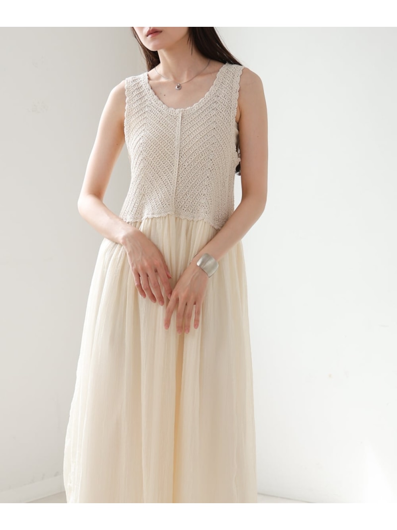 極美品⭕️セルフポートレート　フローラルレース シアーワンピース　クロシェ　UK4 極美品⭕️セルフポートレート フローラルレース シアー