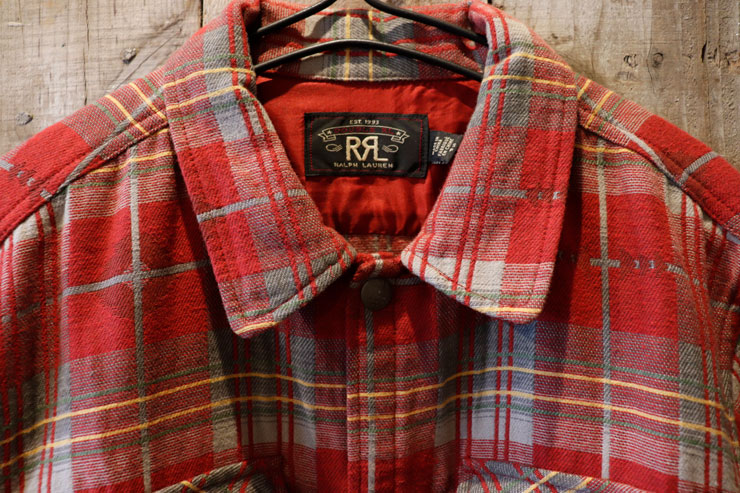 楽天市場 今だけの限定プライス Rrl ダブルアールエル ラルフローレン シャツジャケット メンズ リンクル京都