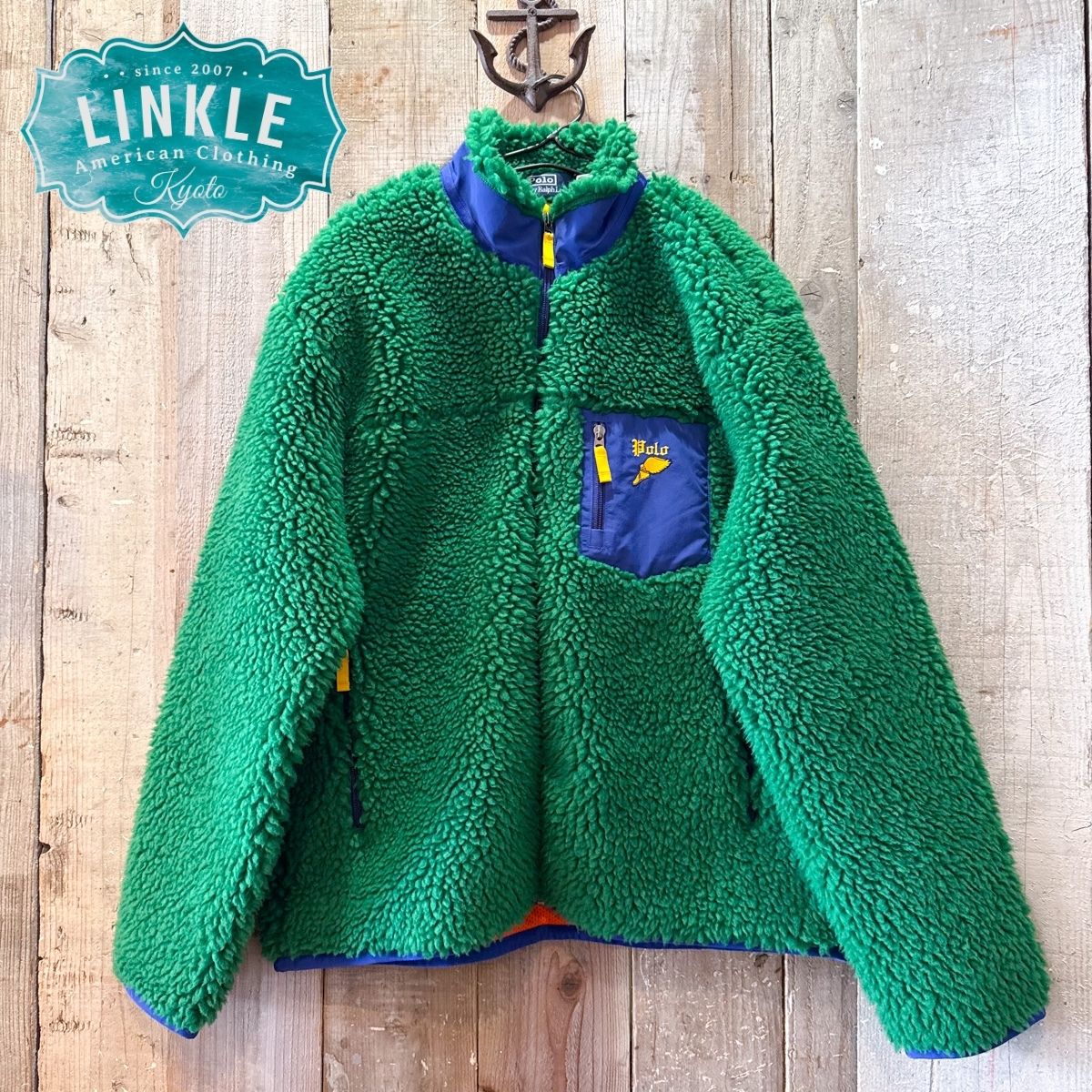 Polo Ralph Lauren(ポロ ラルフローレン)<br>【フットウィング】フリース ジャケット <br>【 メンズ ポロスポーツ ウィングフット 】