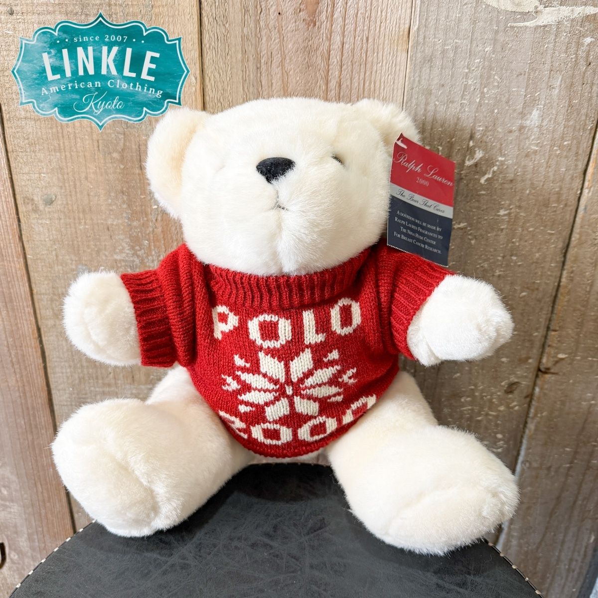 Polo Ralph Lauren(ポロ ラルフローレン)\u003cBR\u003eポロベア ぬいぐるみ\u003cBR\u003e【ポロベアー 熊 熊 くま テディベア】
