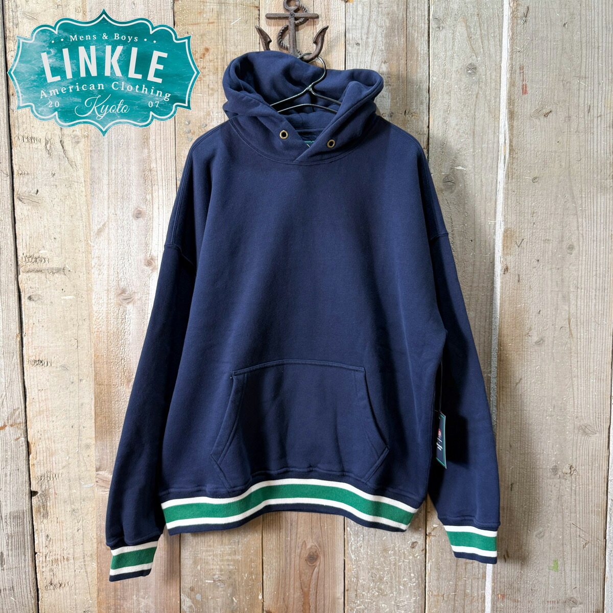 Abercrombie&Fitch(アバクロンビー&フィッチ)プレーン パーカー【無地 ビンテージ風 スウェット パーカ フーディ 】｜リンクル京都