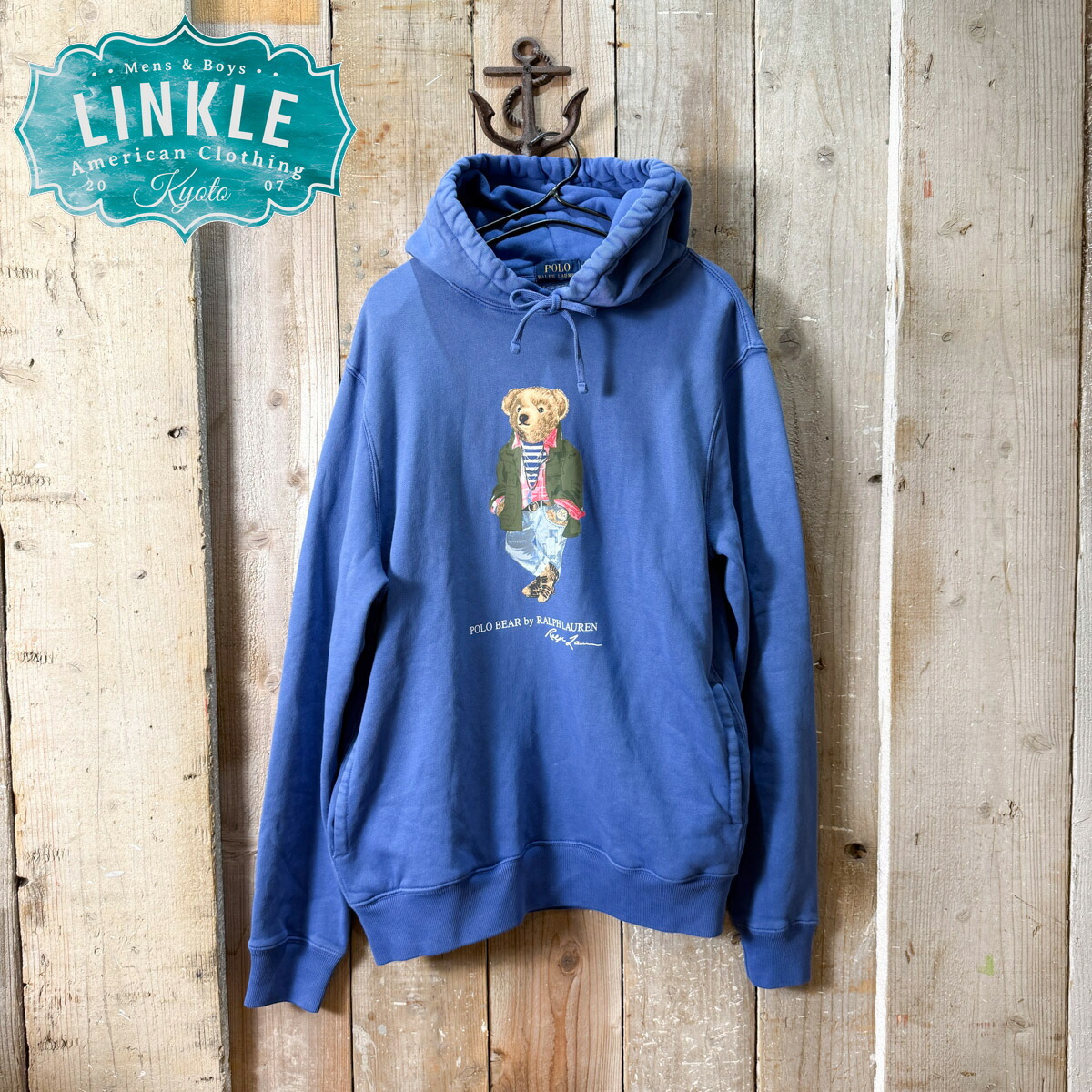 楽天市場】POLO RALPH LAUREN マリンボーダー ポロベア パーカー