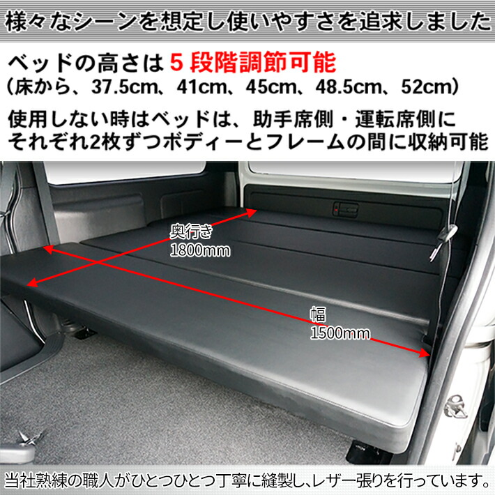 5段階調節可能