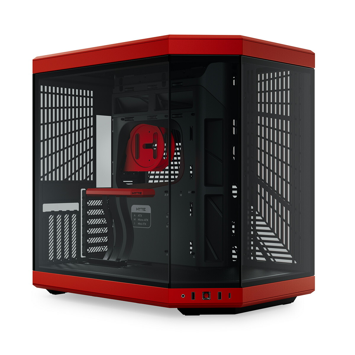 新品 PCケース ブラック HIRO IN WIN 産業用PCケース IW-BL672 E Black MicroATX スリムケース