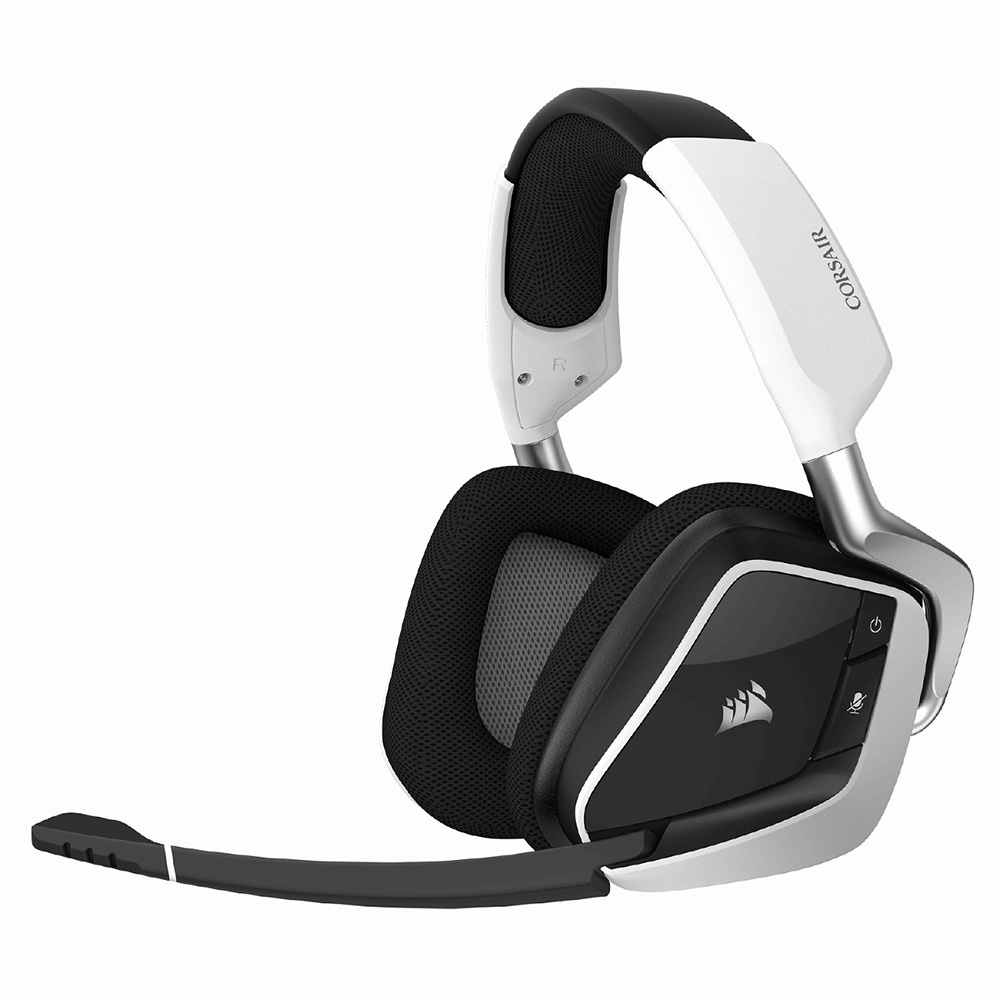 楽天市場 Corsair 50mmネオジウムドライバ搭載ワイヤレスゲーミングヘッドセット Void Pro Rgb Elite Wireless White Ca 9011202 Ap ホワイト リンクスダイレクト