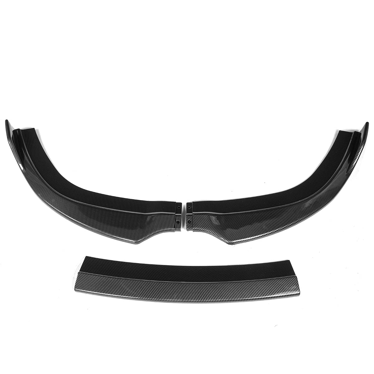 クライスラー 300 SRT8 2012-2014 用 フロントディフューザースポイラー 3個 カーリップ スプリッター カバー フィン ボディキット 保護 ディフレクター リップ 2 グロスブラック 15,205円