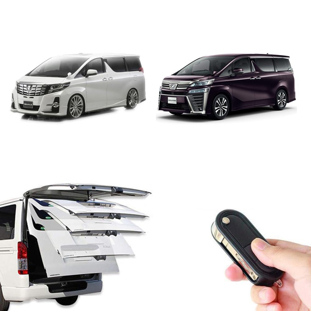 電動パワーバックドア トヨタ TOYOTA アルファード／ヴェルファイア 30系 イージークローザー搭載車 用 純正リモコンで操作可能 パワーリアゲート後付け ウィップリンクス｜Linkselectshop