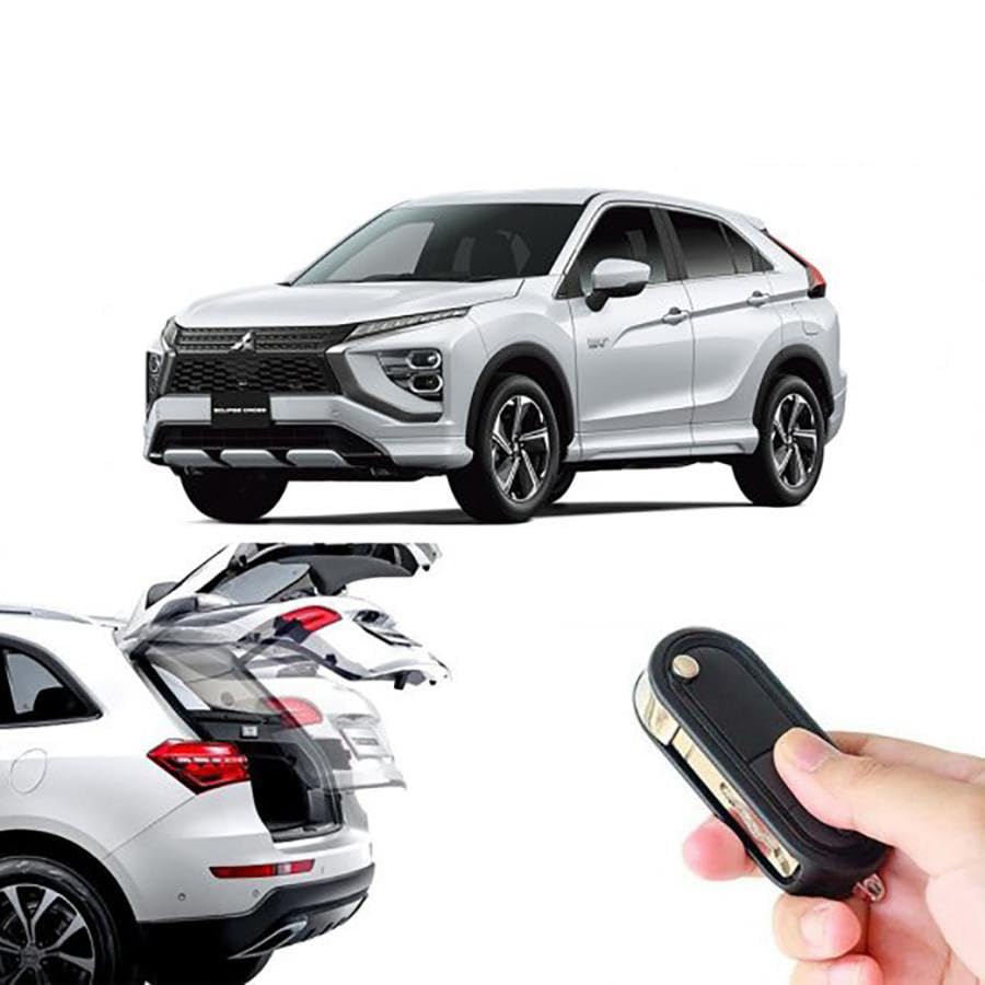 電動パワーバックドア キット MITSUBISHI用 ミツビシ用 ECLIPSE CROSS エクリプスクロス 2020.12 後期 ガソリン車 後付け パワーゲート ダンパー トランク 自動開閉 リモコン操作 オート パワー パワーリアゲート オートテールゲート フットセンサー la-atg-mits-ec｜Linkselectshop
