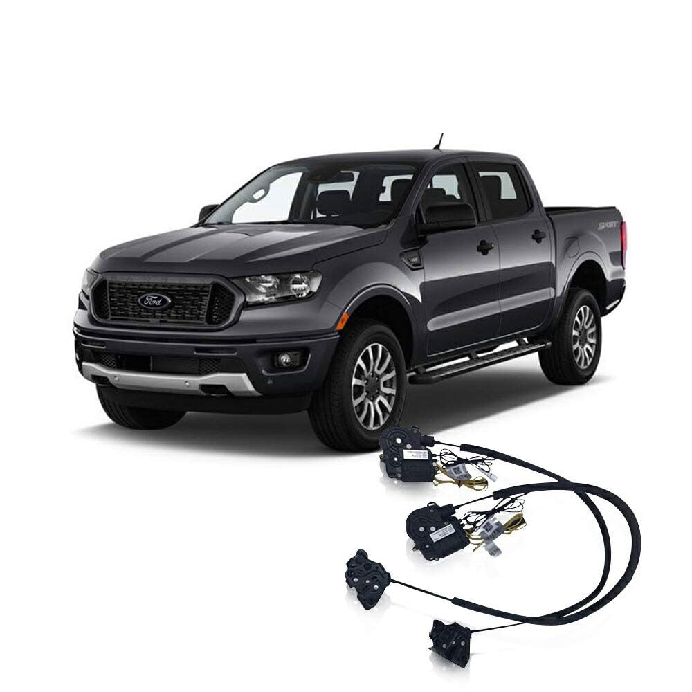 サイドドアイージークロージャー フォード用 RANGER レンジャー 2018~2019 フロントドア用 電動パワーサイドドア 半ドア防止 キット 後付け スイングドア|Linkselectshop