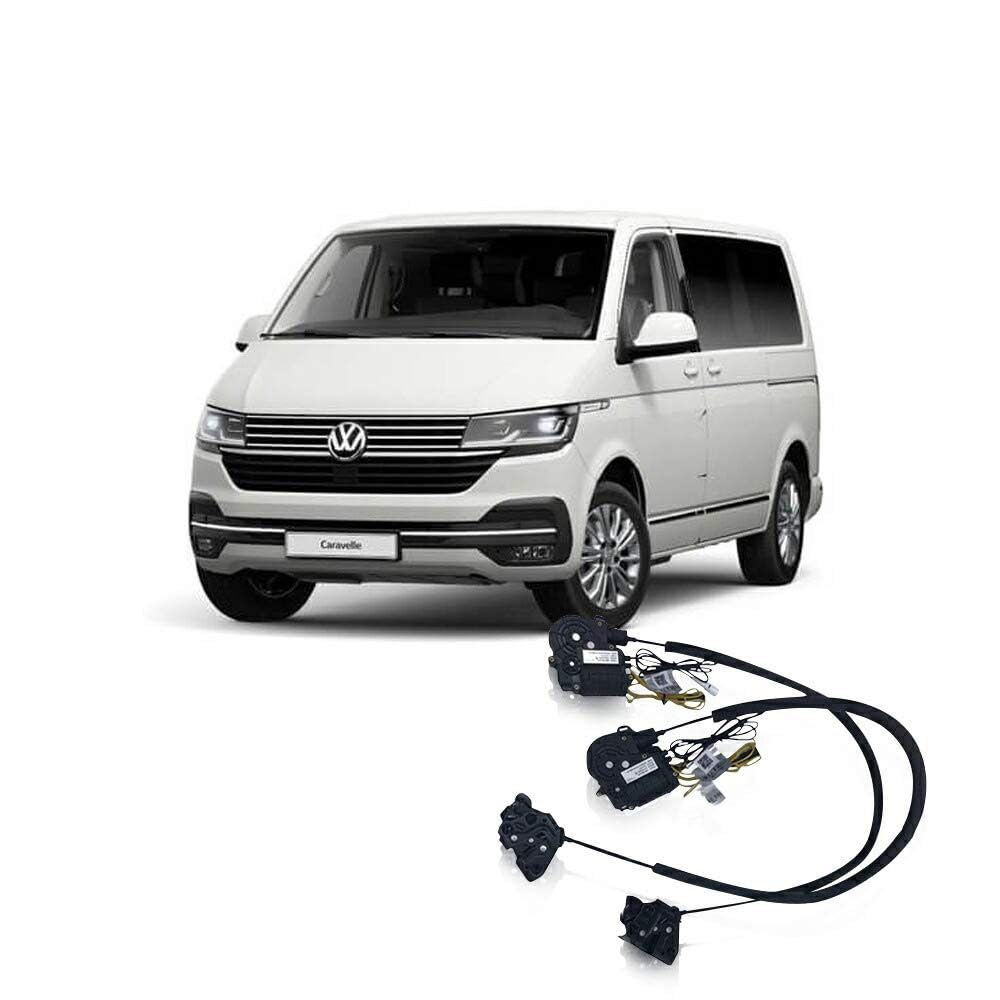 サイドドアイージークロージャー フォルクスワーゲン用 CARAVELLE カラベル 2012~2019 フロントドア用 電動パワーサイドドア 半ドア防止 キット 後付け スイングドア|Linkselectshop