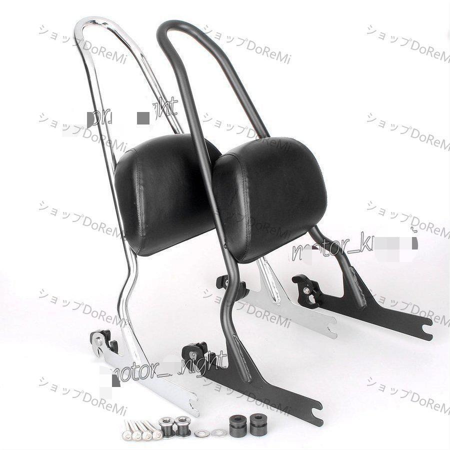 シーシーバー ソフテイル用 デタッチャブル バックレスト/flstf flstfb softail ナイトトレイン ハーレー｜Linkselectshop