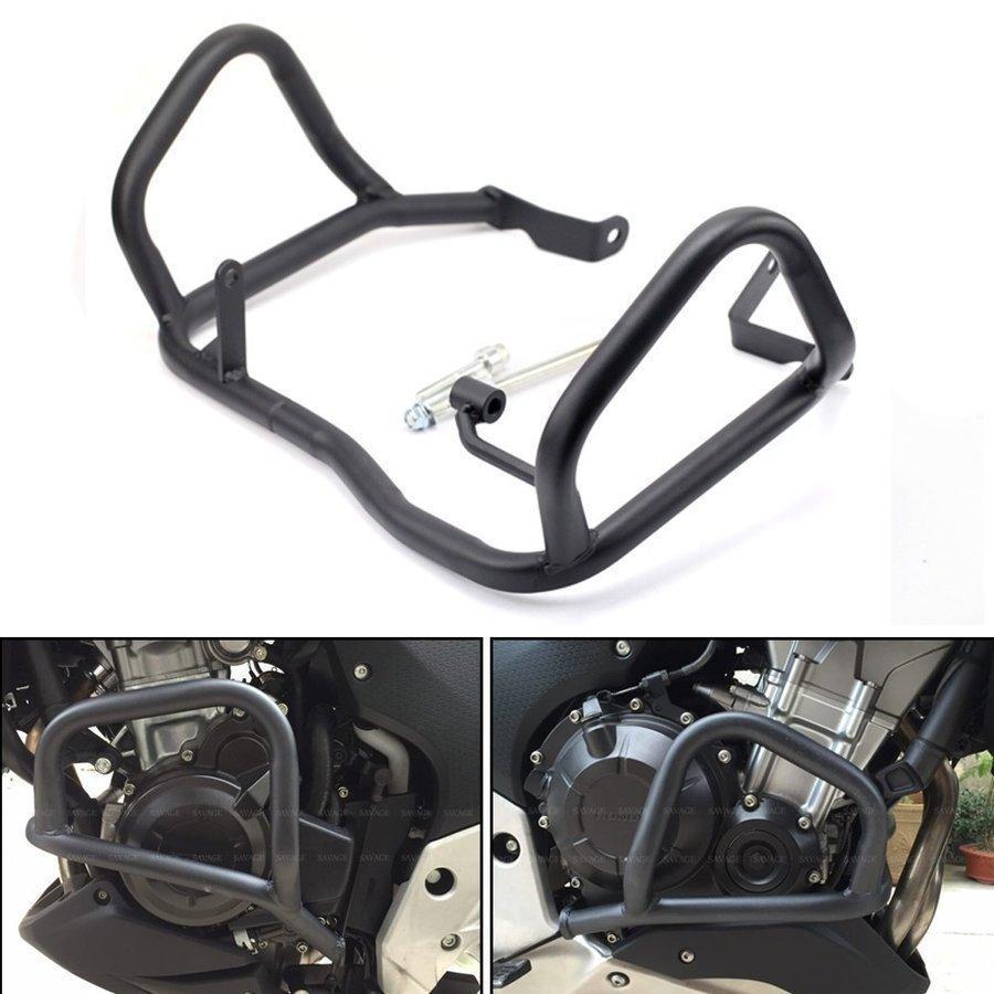 エンジンガード ホンダ CB500X CB500F CB400X 400F クラッシュバー 延長プロテクター|Linkselectshop