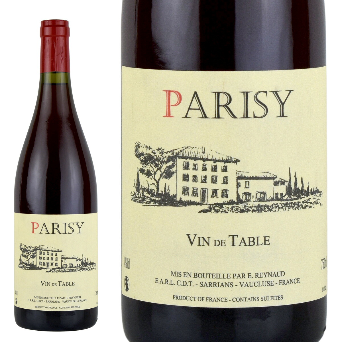 【クール便・送料無料】 パリジー ロゼ NV シャトー デ トゥール CHATEAU DES TOURS PARISY ROSE NV ローヌ ロゼワイン 750ml｜カーヴ・ド・リンク