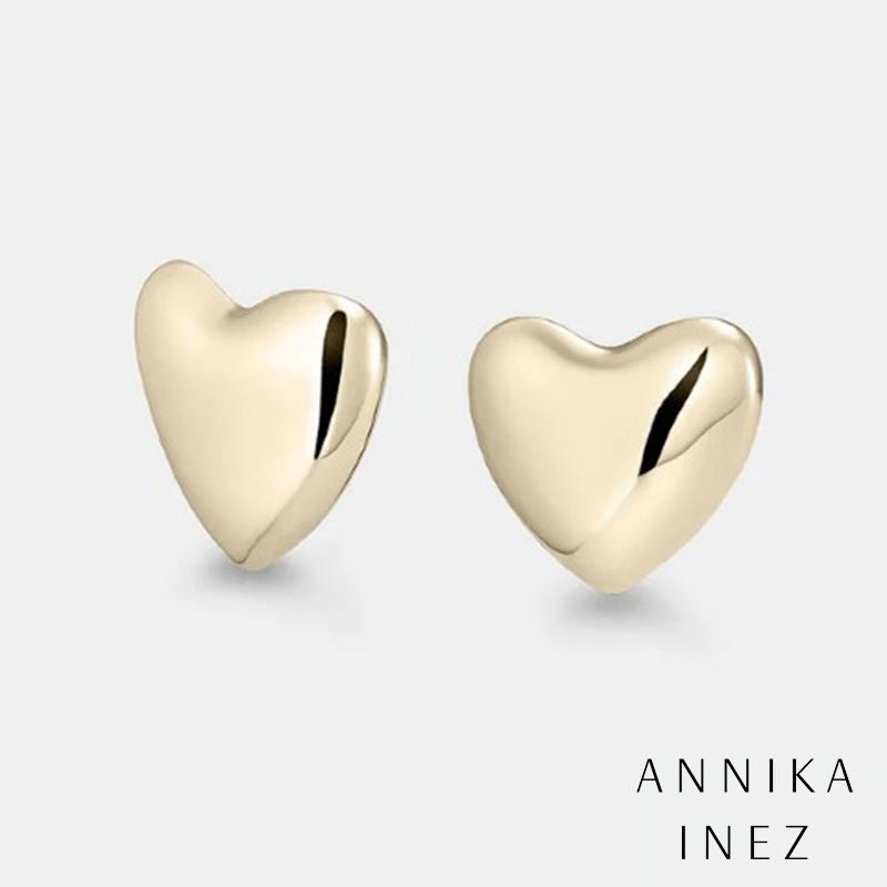 楽天市場】【ANNIKA INEZ アニカ イネス】LARGE VOLUPTOUS HEART STUDS