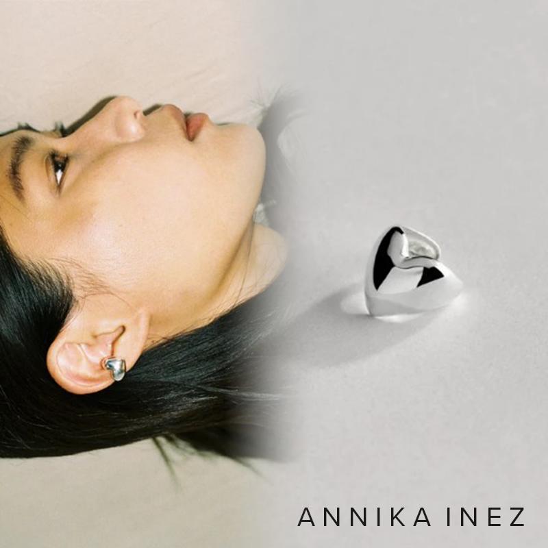 通常在庫品 ANNIKA INEZ イヤーカフ ブルー | portaldekor.rs