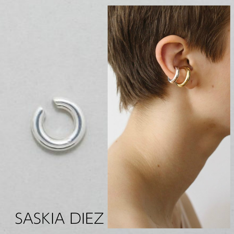 SASKIA DIEZ BOLD EAR CUFF NO.3 イヤカーフ 人気アイテム www