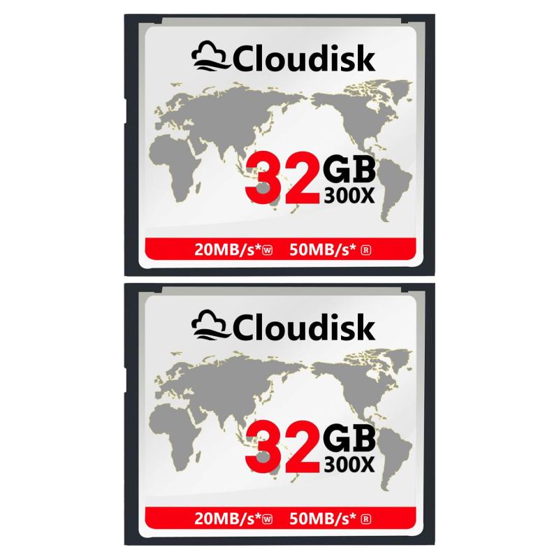 2Pack Compact Flash Card (32GB) 6,383円