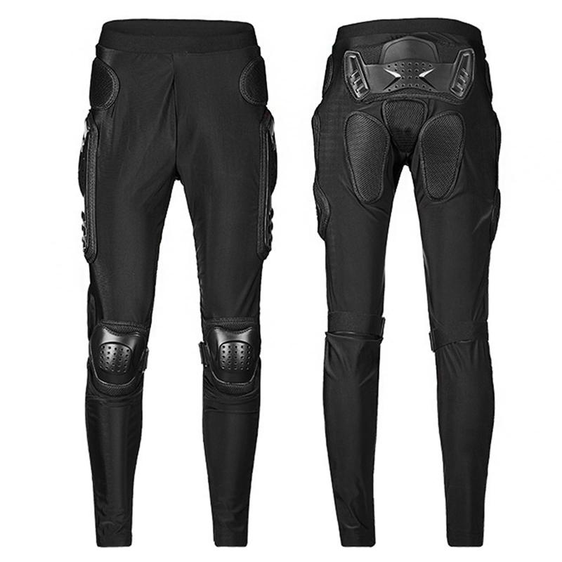 バイク インナープロテクター パンツ プロテクターインナー メンズ バイク用パンツ 夏 下半身プロテクター メッシュパンツ 伸縮性に優れ スノーボード スキー