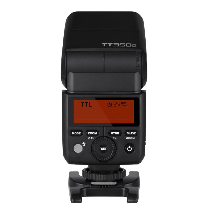 TT350O ミニカメラフラッシュ 2.4G無線電話伝わらす積み上げる TTL LCDダイアログボックス 角度合わせる能力のある ミニ 持ちはこぶ助けになる 弾丸道路シンクロ Olympus/Panasonic写真機に相応う 技適目じるし付き添い人