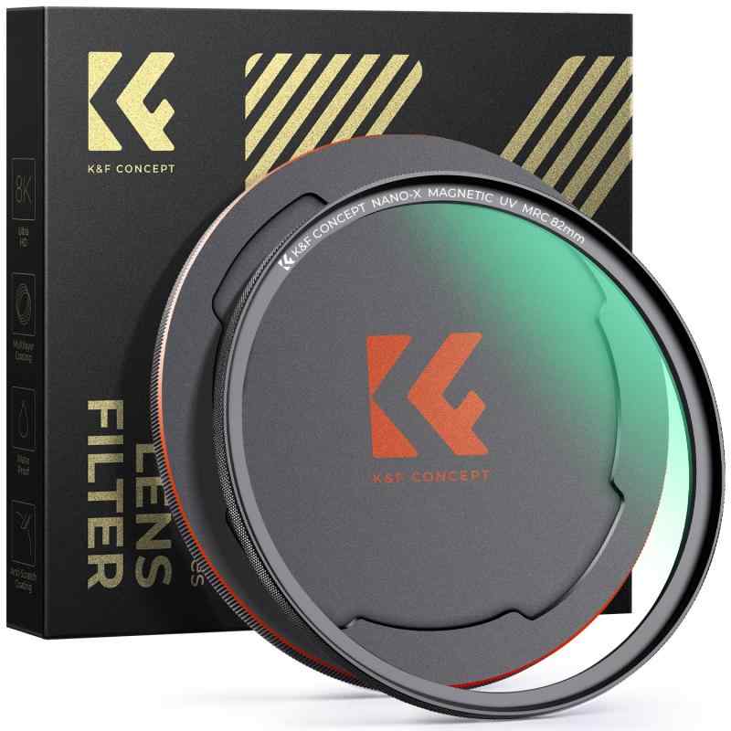 K&F Concept マグネットMCUVフィルター+マグネットレンズ