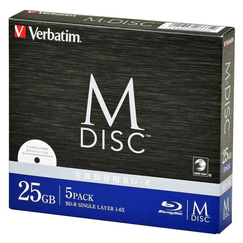 Verbatim バーベイタム M-DISC 長期保存 ブルーレイディスク｜LINO select店