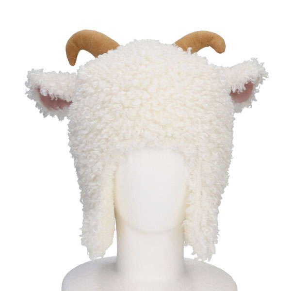 ヤギウォッチ キャップ 秋冬 あったかい 可愛らしい ゴートかぶりもの できこと コスプレ 集まり 生物 4つ脚 おもしろ編物帽 平易ギフ 梱 Maxani Nl