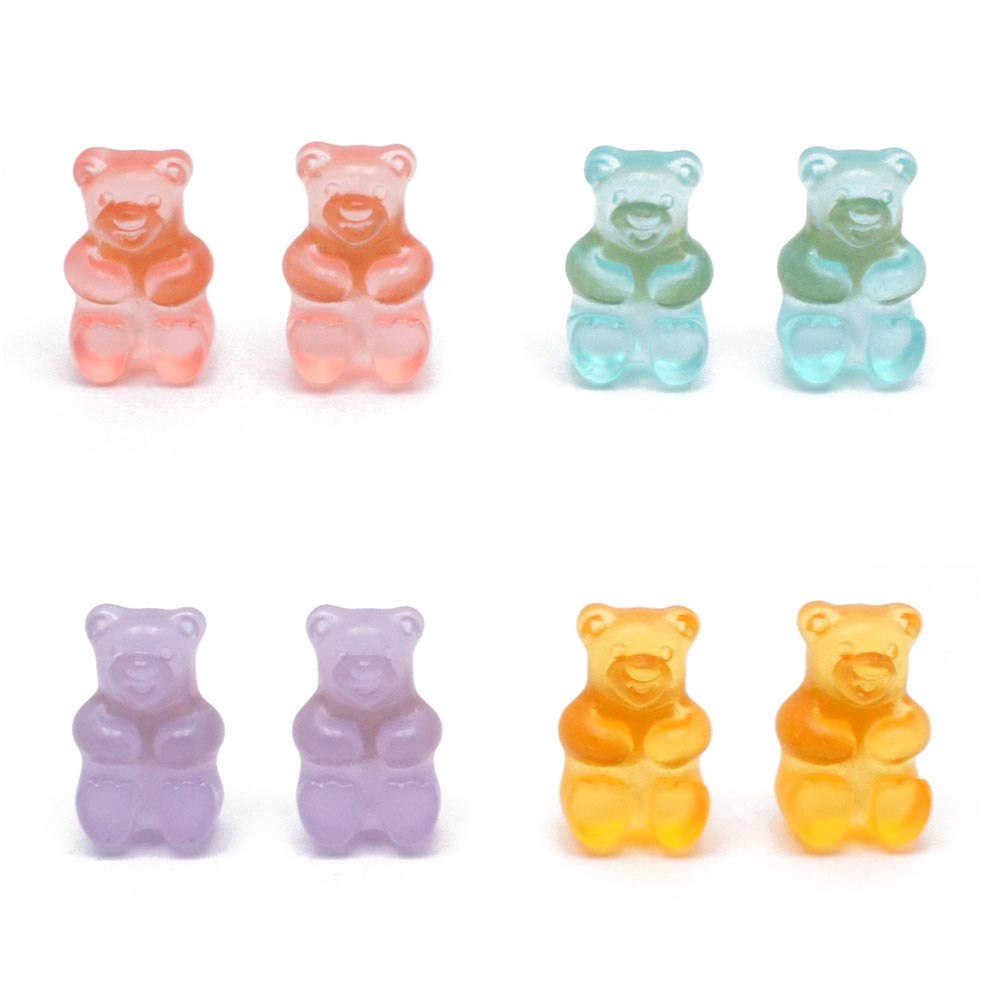 楽天市場 Gummy Bear パステル イヤリング Gargle ガーグル ライオンシップ