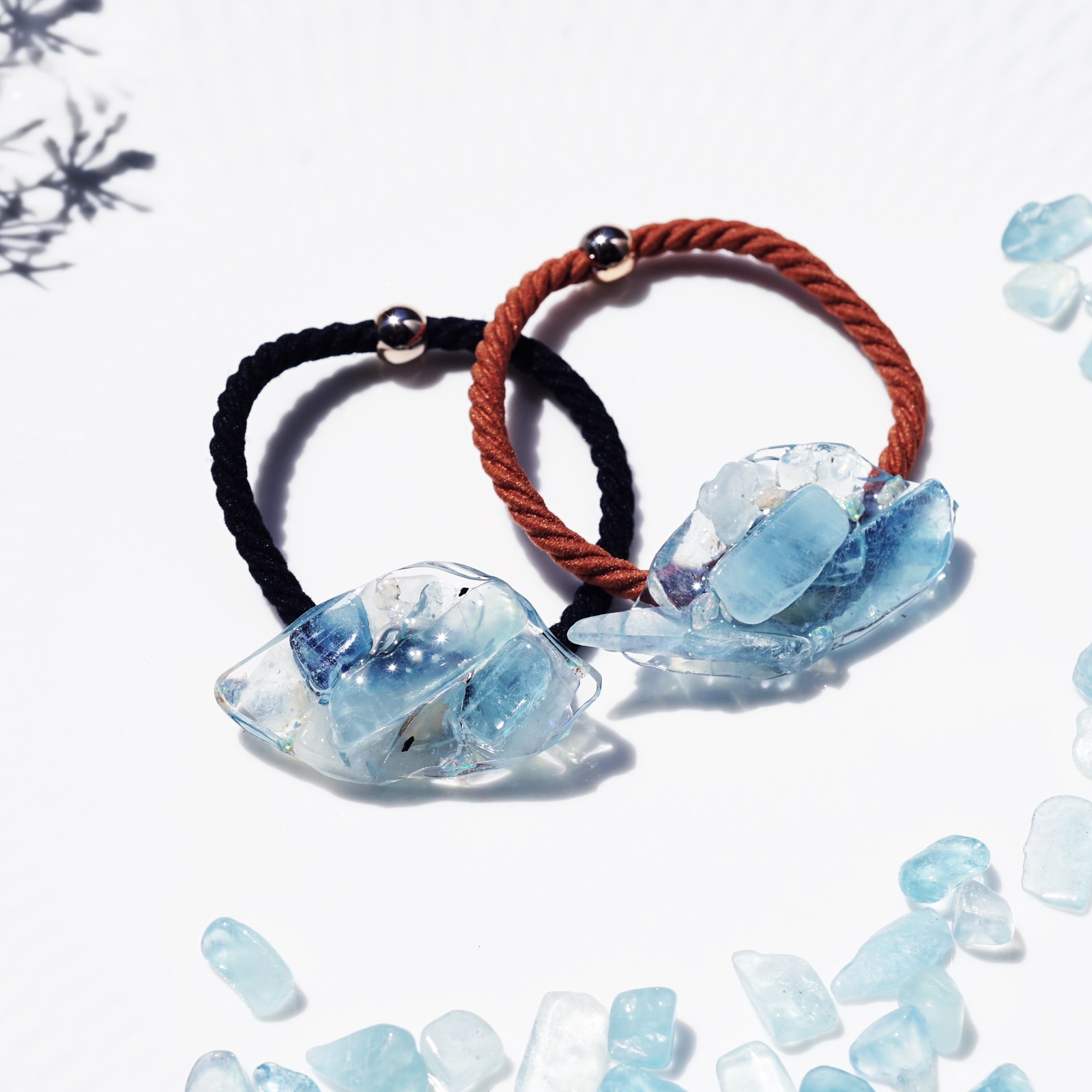 楽天市場】【ラピスラズリヘアゴム 大玉ラピスラズリ 薔薇チャーム