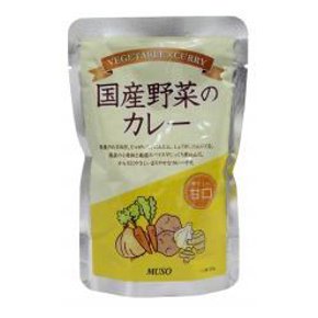 ムソー 国産野菜のカレー 甘口 200g 40個セット