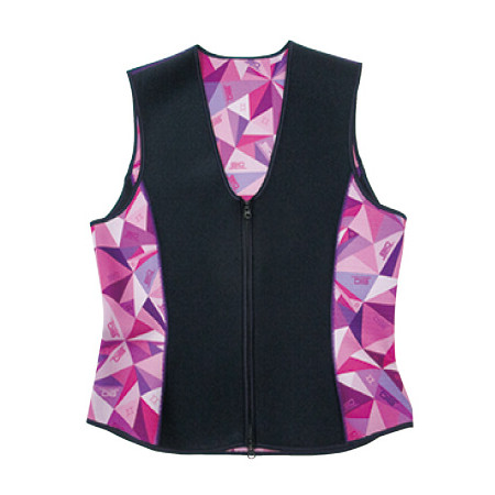 めぐり美ベスト サイドピンク（男女兼）S ハニカム構造 バイオウェーブ 赤外線 ベスト 楽天市場】めぐり美ベスト サイドピンク（男女兼）S ハニカム構造