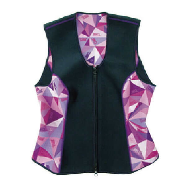 めぐり美ベスト サイドピンク（女性用）S ハニカム構造 バイオウェーブ 赤外線 ベスト 楽天市場】めぐり美ベスト サイドピンク（女性用）S ハニカム構造