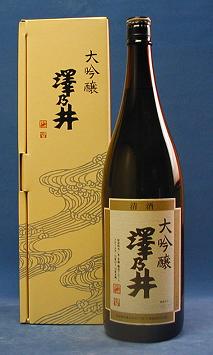楽天市場】小澤酒造「澤乃井 大吟醸 凰 こう」1800ml : LIQUOR